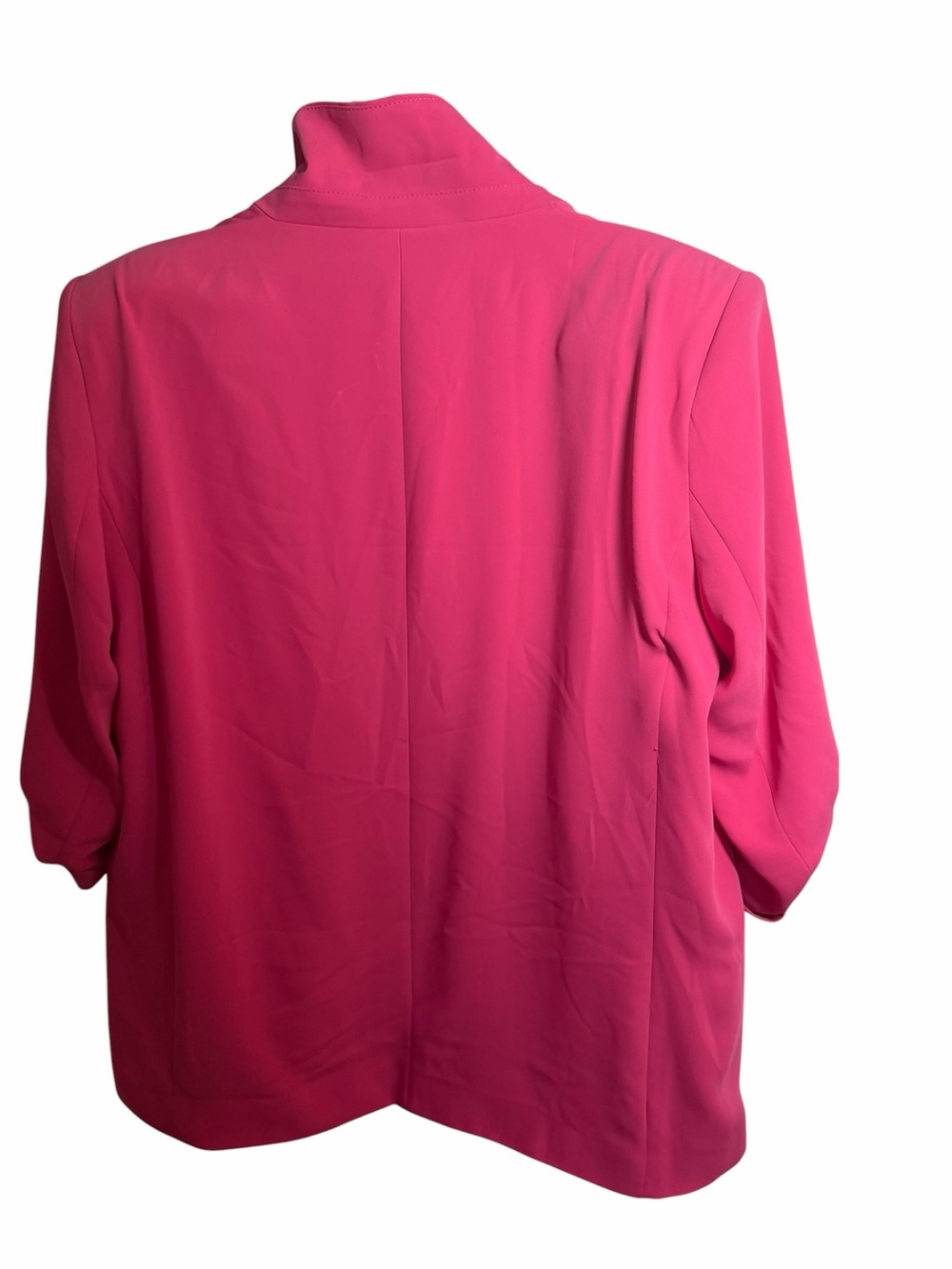 Zara Bright Pink Tailored Blazer Jacket - Picture 3 of 7
